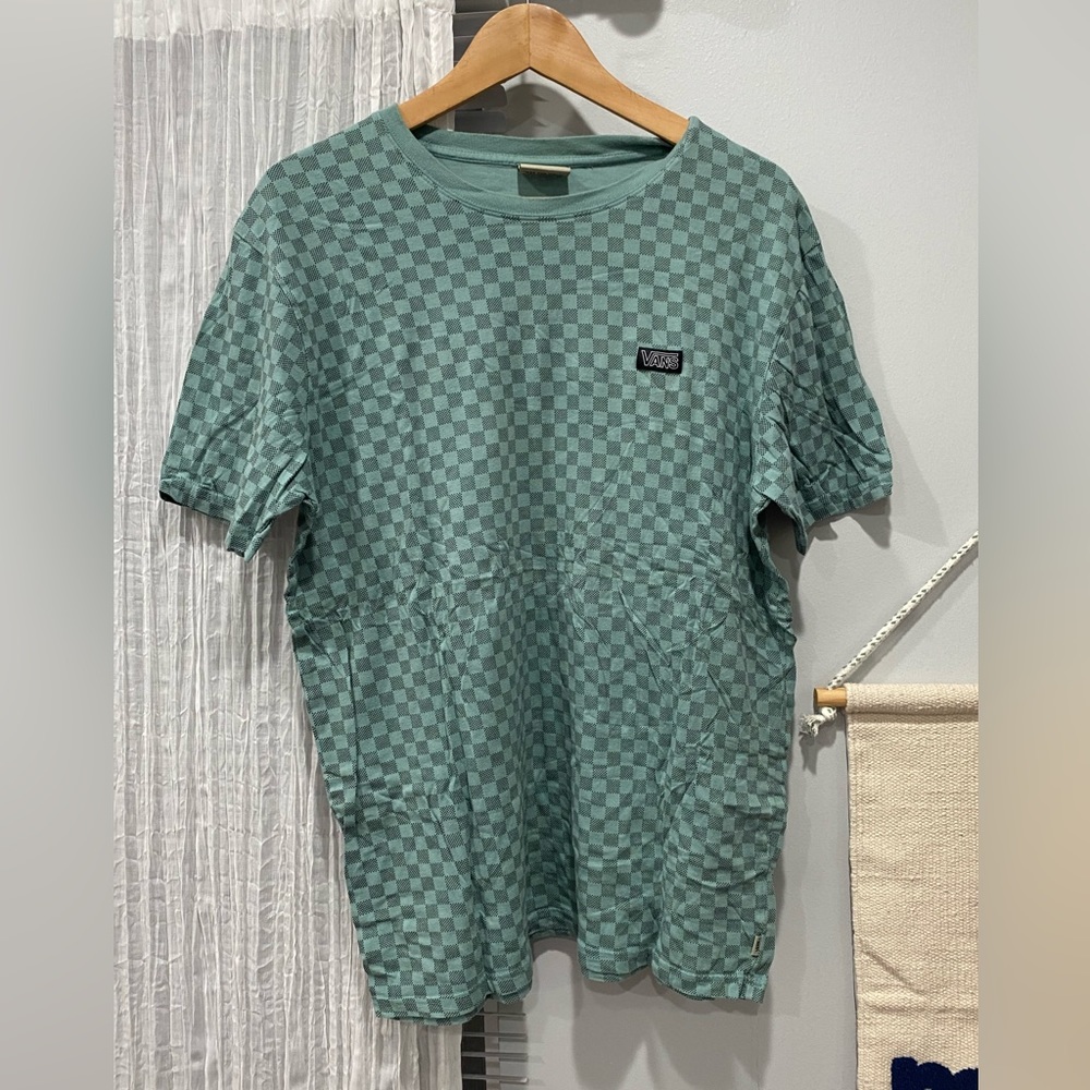 Vans Skate tshirt size M men’s checkered print